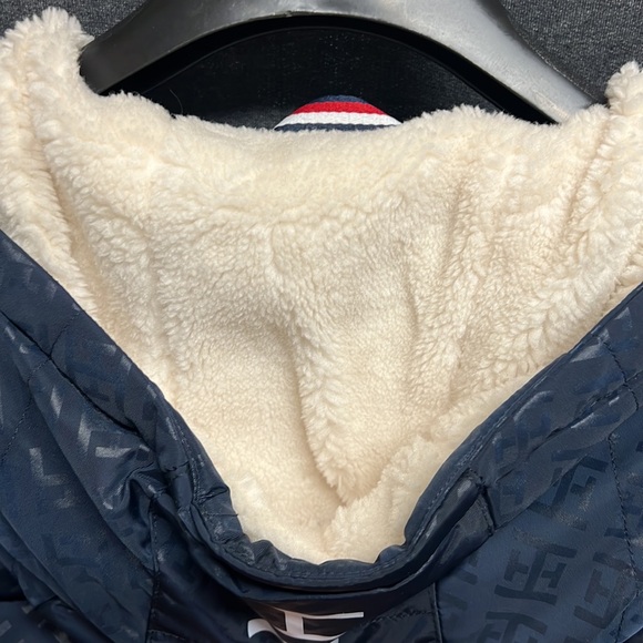 NWT - Tommy Hilfiger Men's Midweight Sherpa Lined Hooded Puffer Jacket - Size S - Picture 11 of 14